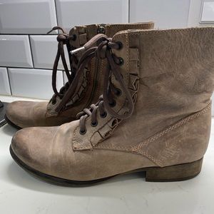 Betsey Johnson Brown Flat Boots